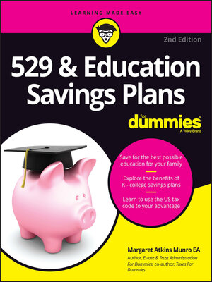 cover image of 529 & Education Savings Plans For Dummies